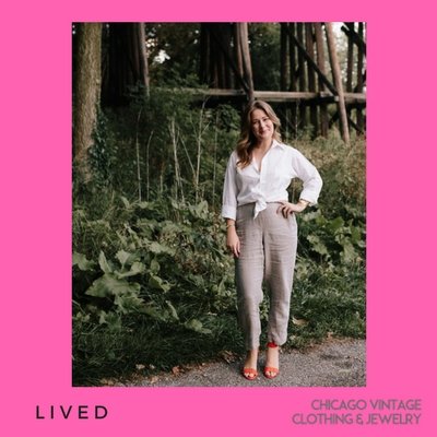 L I V E D joins us from Holland Michigan with amazing pieces for the annual Chicago Vintage Clothing & Jewelry Show with amazing vintage apparel like vintage separates!