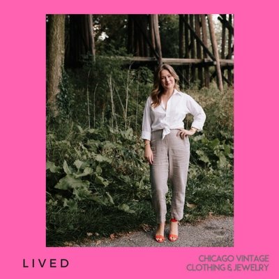 L I V E D joins us from Holland Michigan with amazing pieces for the annual Chicago Vintage Clothing & Jewelry Show with amazing vintage apparel like vintage separates!