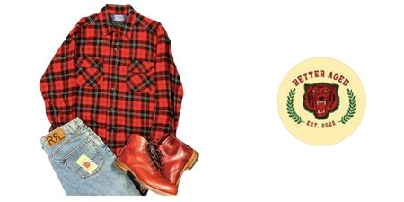Better Aged Vintage Denim of Michigan featuring Ralph Lauren.